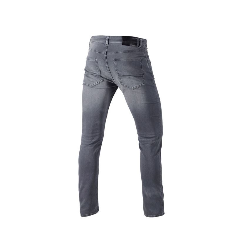 Hosen: e.s. 5-Pocket-Jeans Jog-Denim + greywashed 3