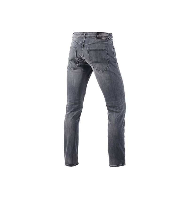 Hosen: e.s. 5-Pocket-Stretch-Jeans, straight + graphitewashed 3