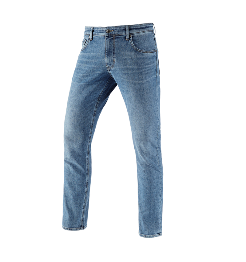 Hosen: e.s. Winter 5-Pocket-Stretch-Jeans + stonewashed 1