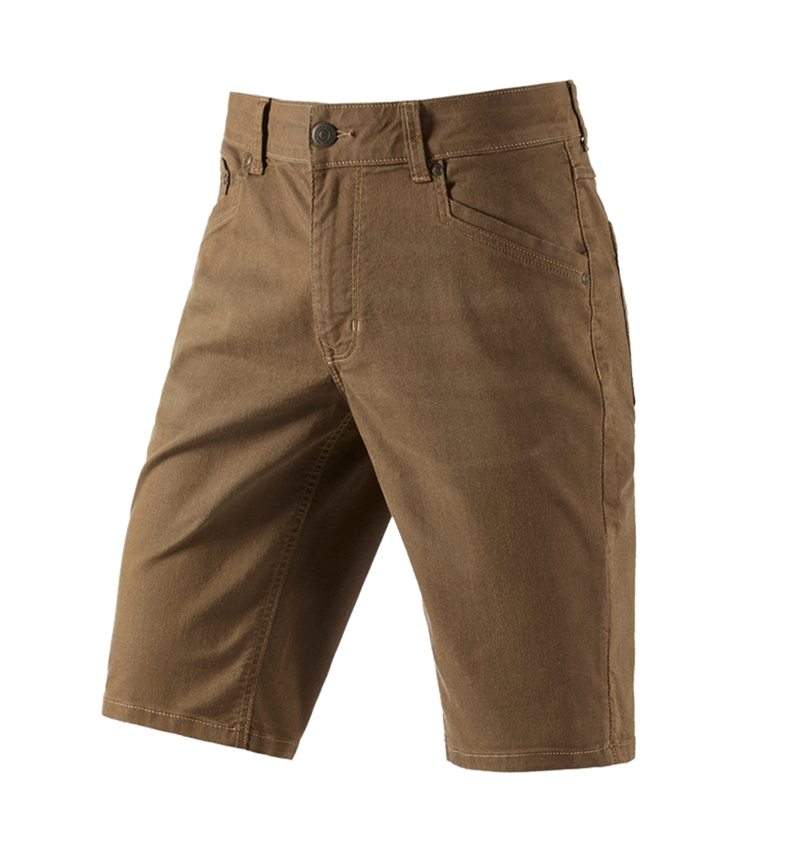 Pantalons de travail: Short à 5 poches e.s.vintage + sépia 1