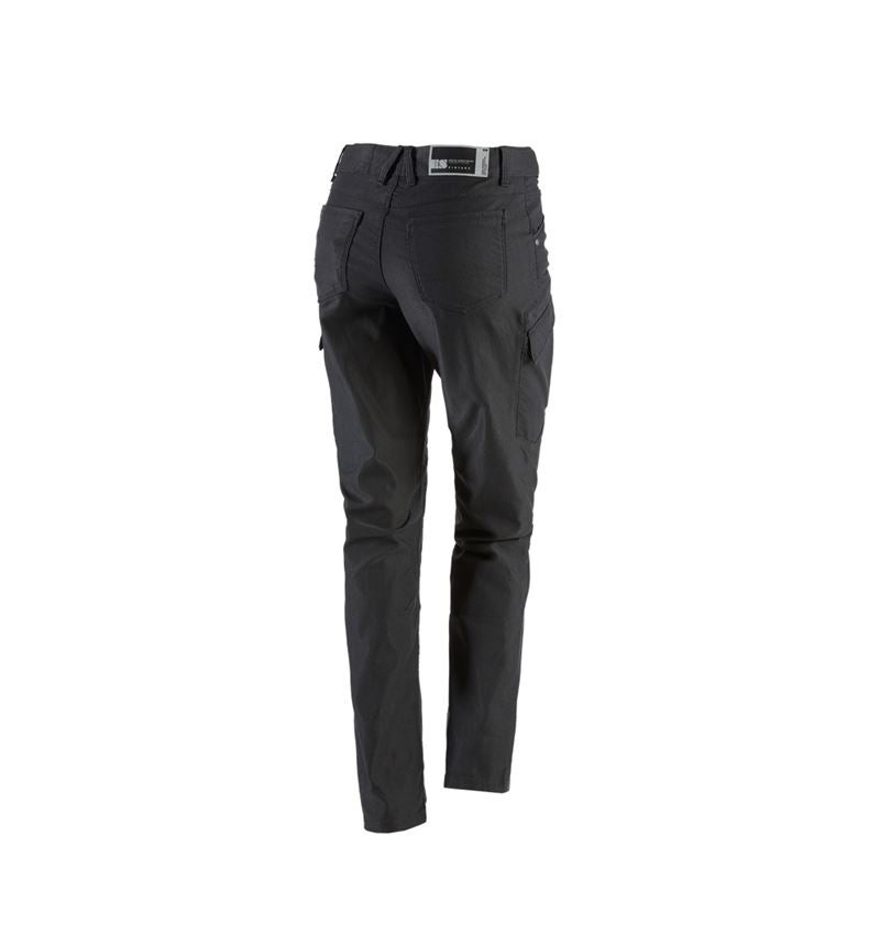 Pantalons de travail: Pantalon Cargo e.s.vintage, femmes + noir 3