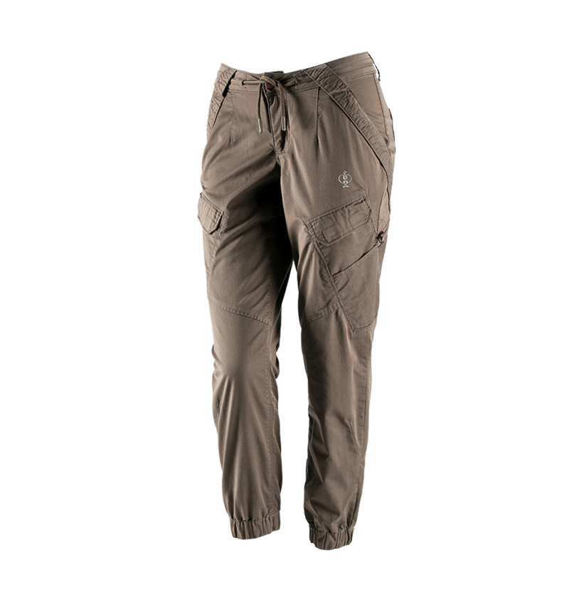 Thèmes: Pantalon Cargo e.s. ventura vintage, femmes + brun ombre 2