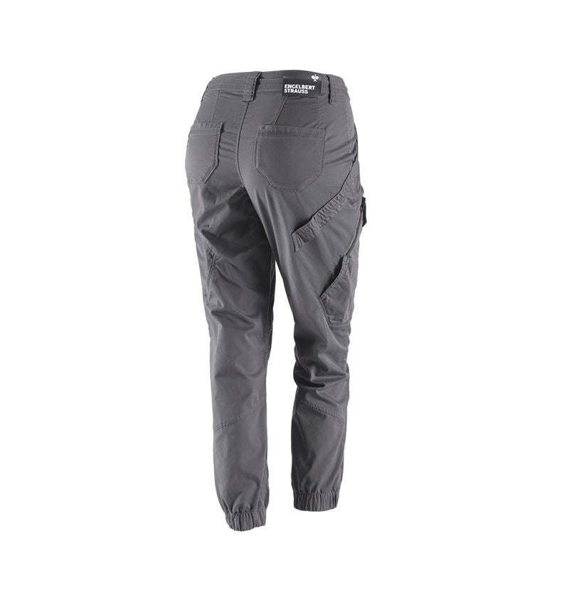 Pantalons de travail: Pantalon Cargo e.s. ventura vintage, femmes + gris basalte 3