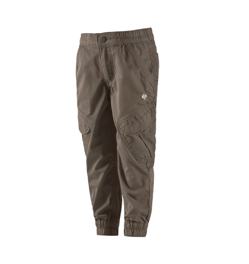 Pantalons de travail: Pantalon Cargo e.s. ventura vintage, enfants + brun ombre 2