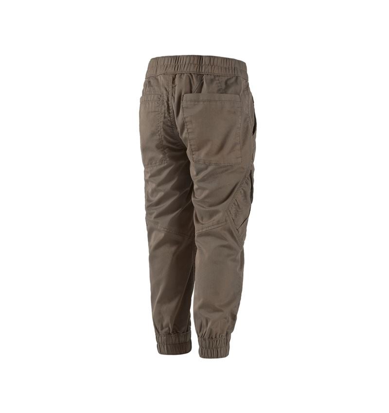 Pantalons de travail: Pantalon Cargo e.s. ventura vintage, enfants + brun ombre 3