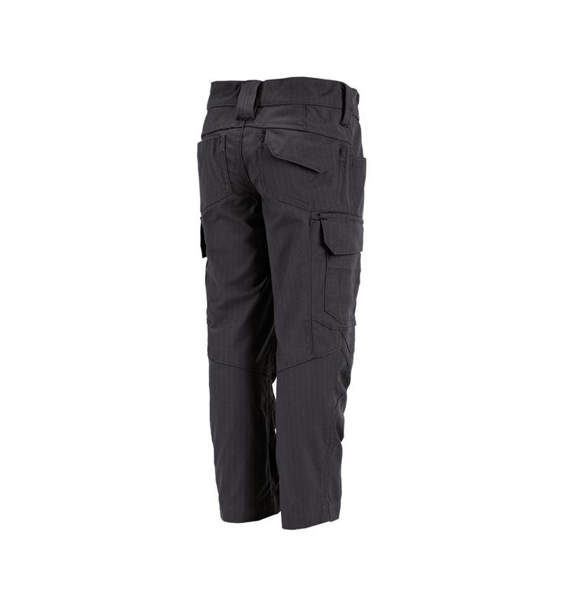 Pantalons: Pantalon à taille élast. e.s.concrete solid, enfa. + noir 3