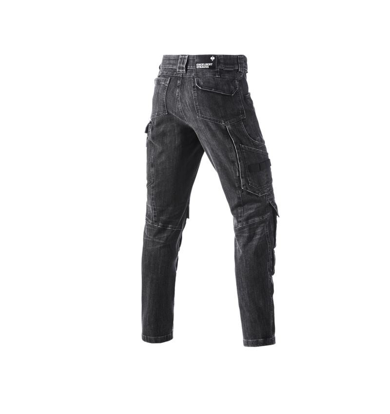 Hosen: Cargo Worker-Jeans e.s.concrete + blackwashed 3