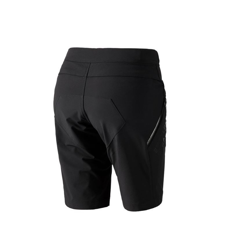 Pantalons de travail: Fonctionnelle short e.s.trail, femmes + noir 4