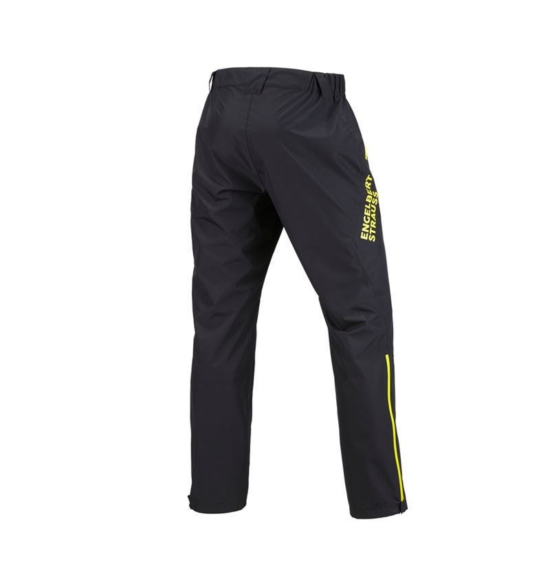 Pantalons de travail: Pantalon pour tous les temps e.s.trail + noir/jaune acide 3