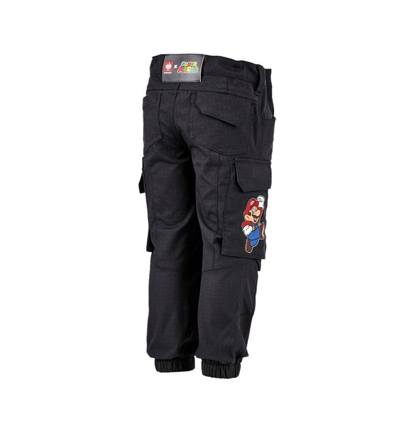 Collaborations: Super Mario Pantalon Cargo, enfants + noir 3