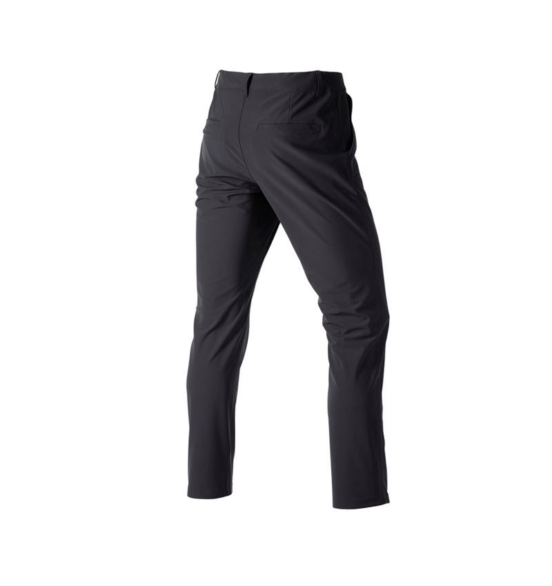 Vêtements: Pantalon de travail Chino e.s.work&travel + noir 4