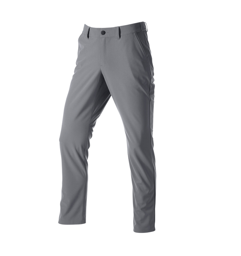 Vêtements: Pantalon de travail Chino e.s.work&travel + gris basalte 5