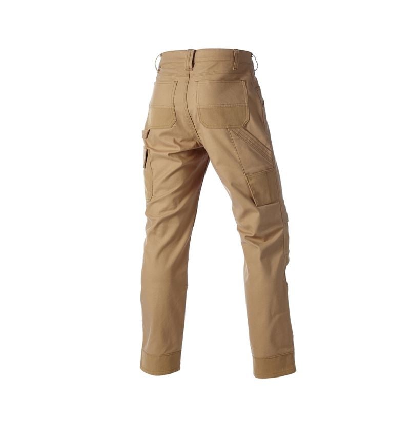 Vêtements: Pantalon de travail Worker e.s.iconic + brun amande 8
