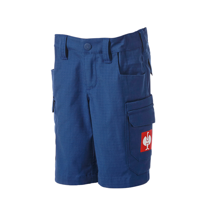 Shorts: Super Mario Short cargo, enfants + bleu alcalin