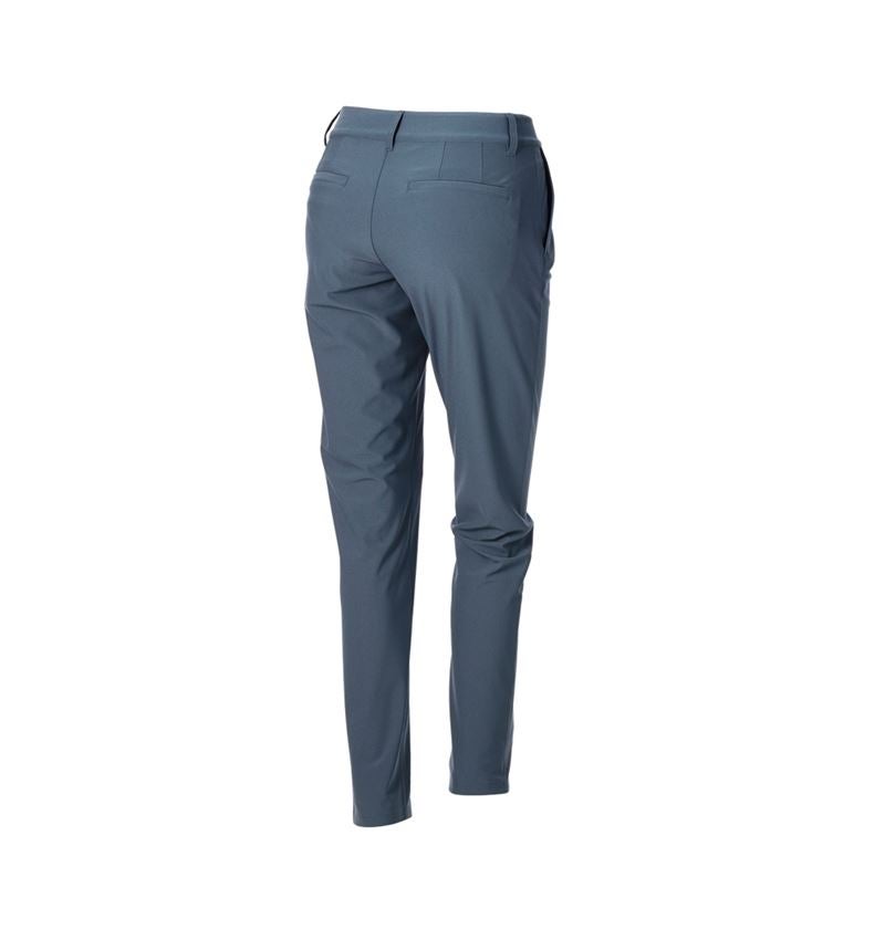 Pantalons de travail: Pantalon de travail Chino e.s.work&travel, femmes + bleu fer 6