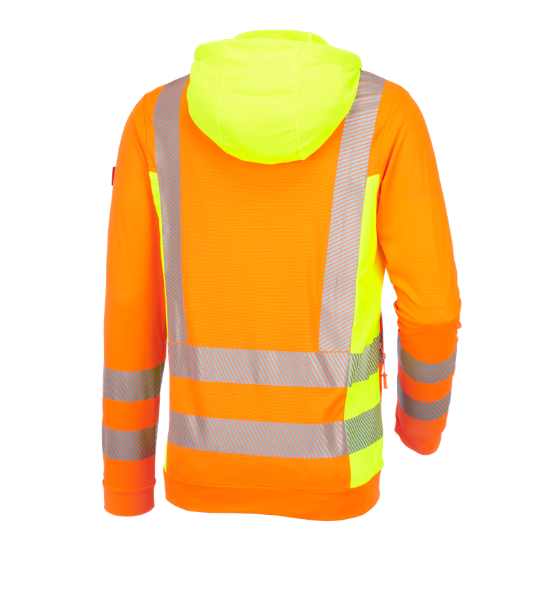 Thèmes: Veste à capuche foncti. de signal. e.s.motion 2020 + orange fluo/jaune fluo 3