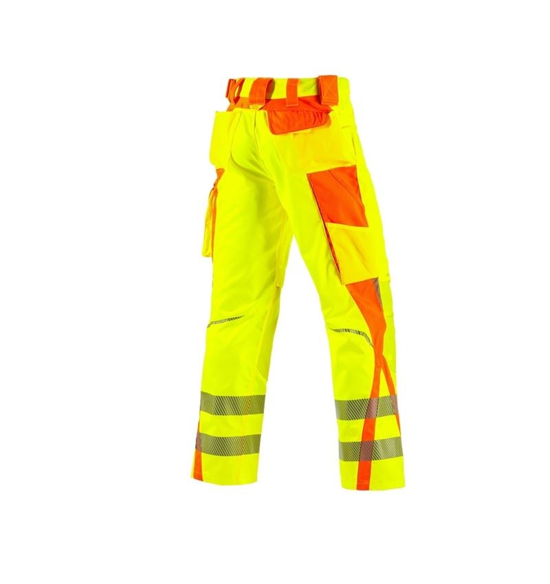 Thèmes: Pantalon à taille élast. signal. e.s.motion 2020 + jaune fluo/orange fluo 3