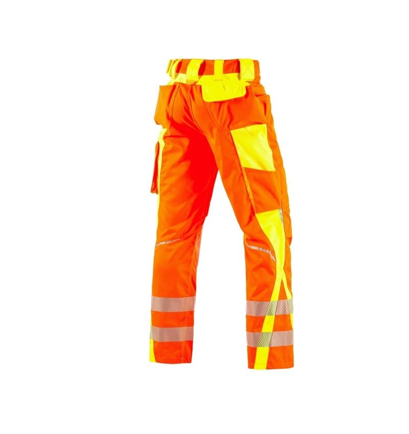Thèmes: Pantalon à taille élast. signal. e.s.motion 2020 + orange fluo/jaune fluo 3