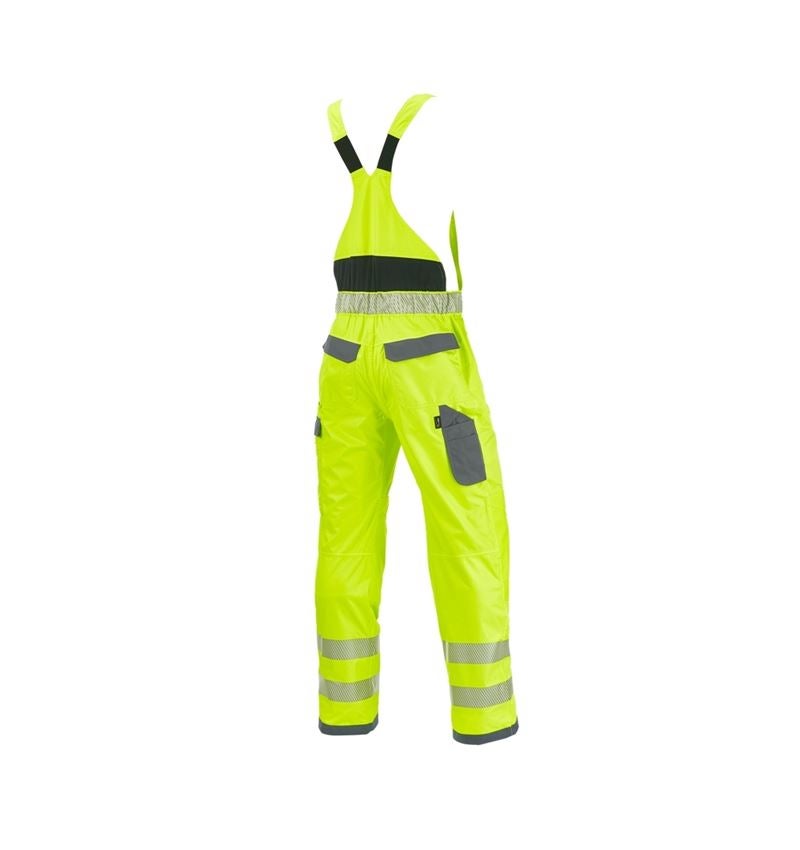 Pantalons de travail: Salopette fonctionnelle de signal. e.s.prestige + jaune fluo/gris 1