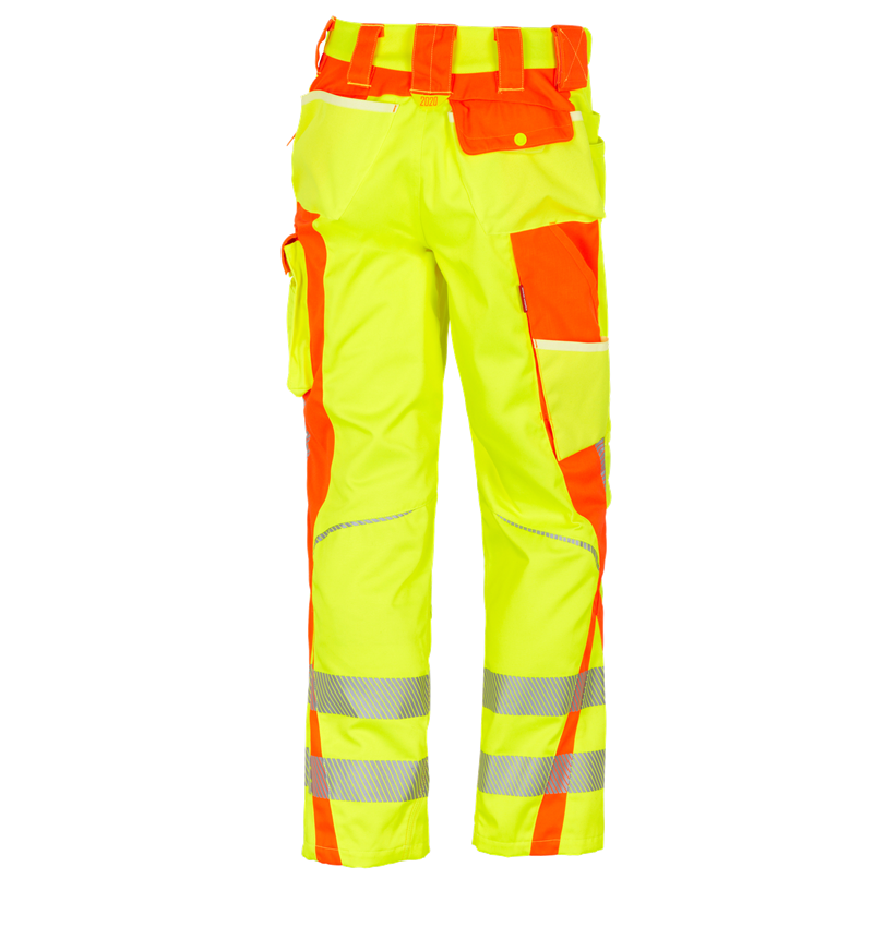Thèmes: Pantalon taille élas.sign. e.s.motion 2020 d'hiver + jaune fluo/orange fluo 3