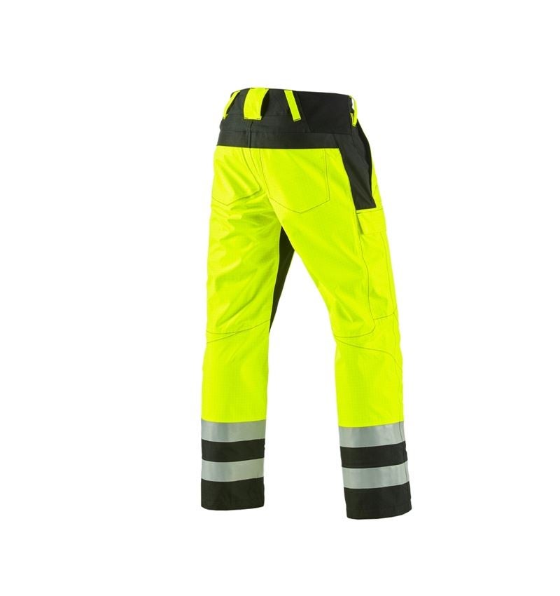 Thèmes: e.s.Pantalon à taille élastique multinorm high-vis + jaune fluo/noir 3