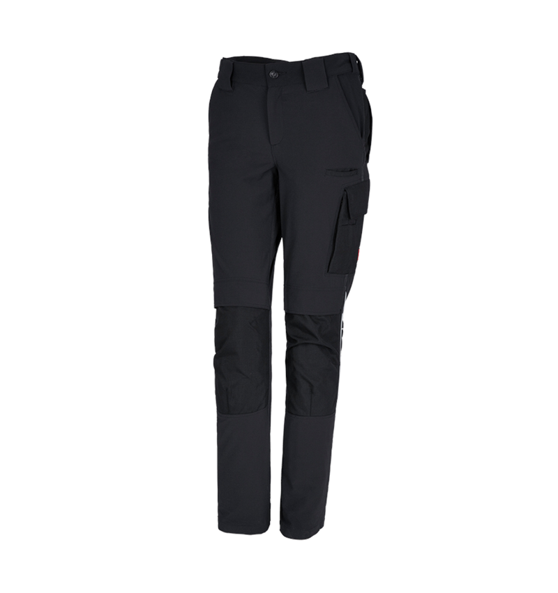 Pantalons de travail: Fonct. pantalon à taille élast. e.s.dynashield, f. + noir 2