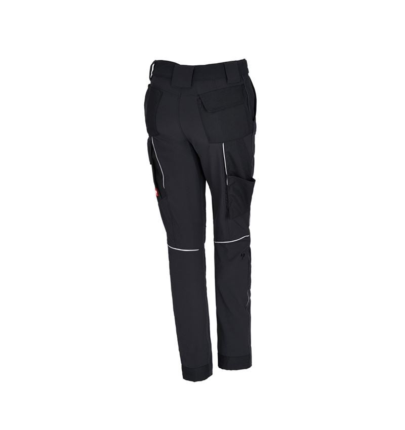 Pantalons de travail: Fonct. pantalon à taille élast. e.s.dynashield, f. + noir 3