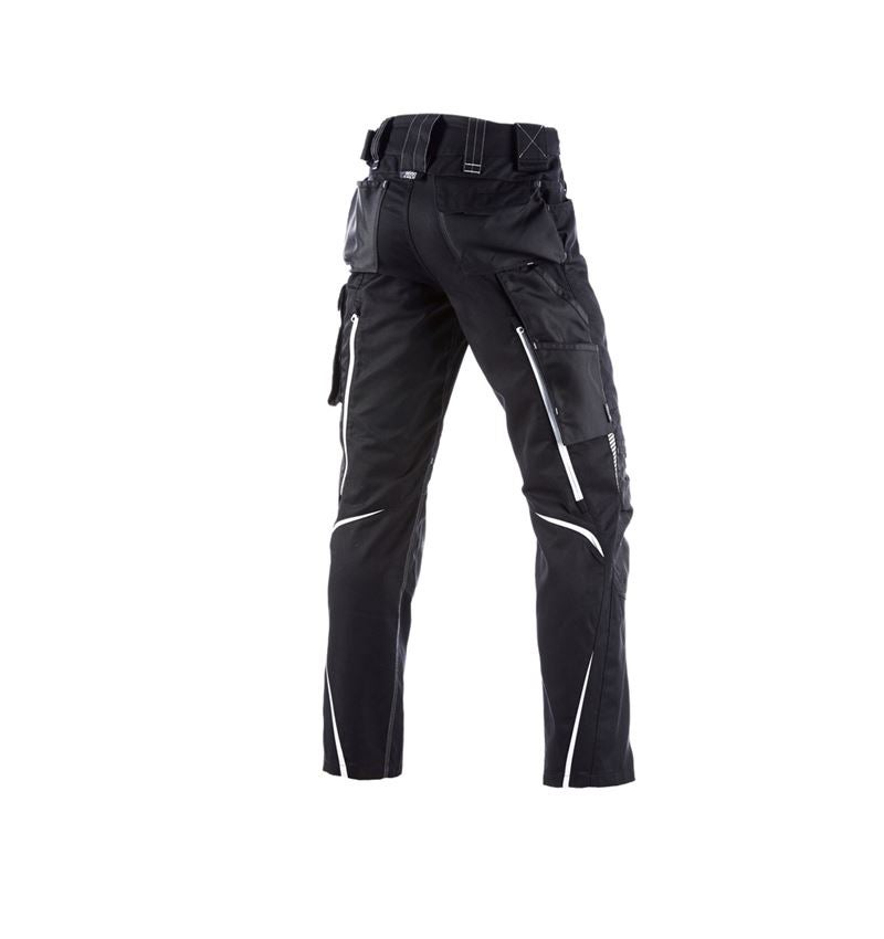 Menuisiers: Pantalon à taille élastique e.s.motion 2020 + noir/platine 3