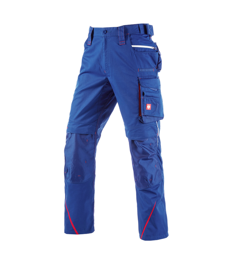Horti-/ Sylvi-/ Agriculture: Pantalon à taille élastique e.s.motion 2020 + bleu royal/rouge vif 2
