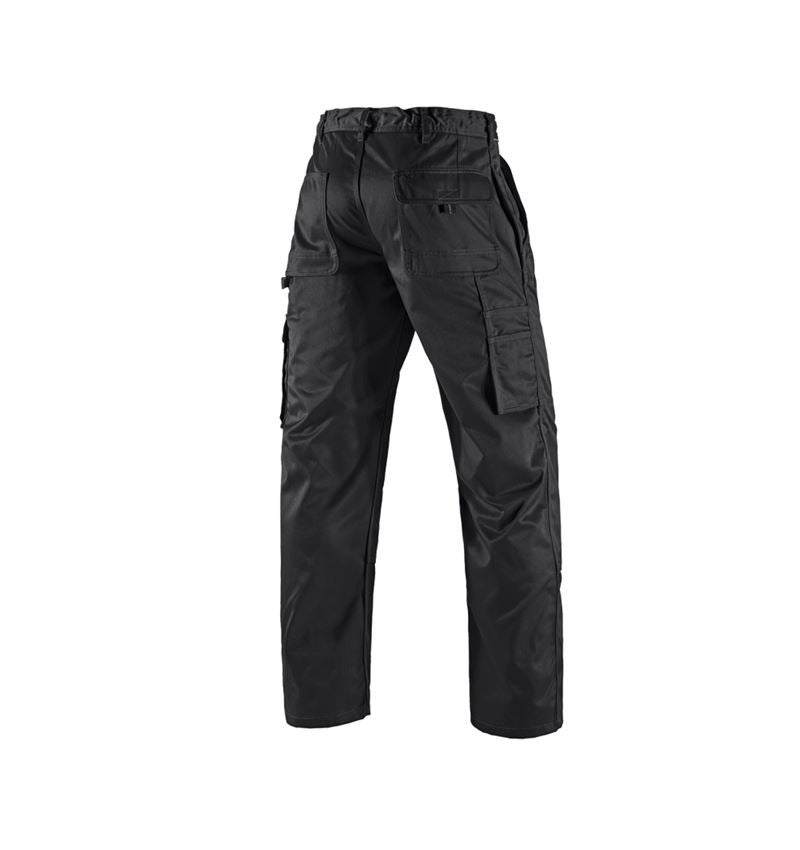Menuisiers: Pantalon à taille élastique e.s.classic + noir 3