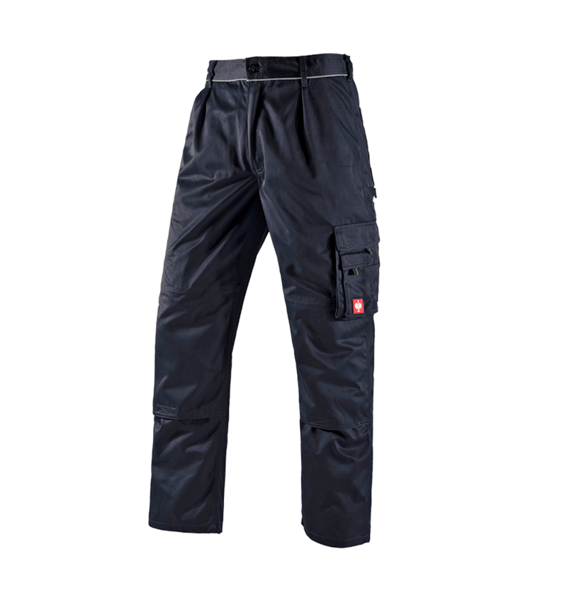 Pantalons de travail: Pantalon à taille élastique e.s.classic + bleu foncé 2