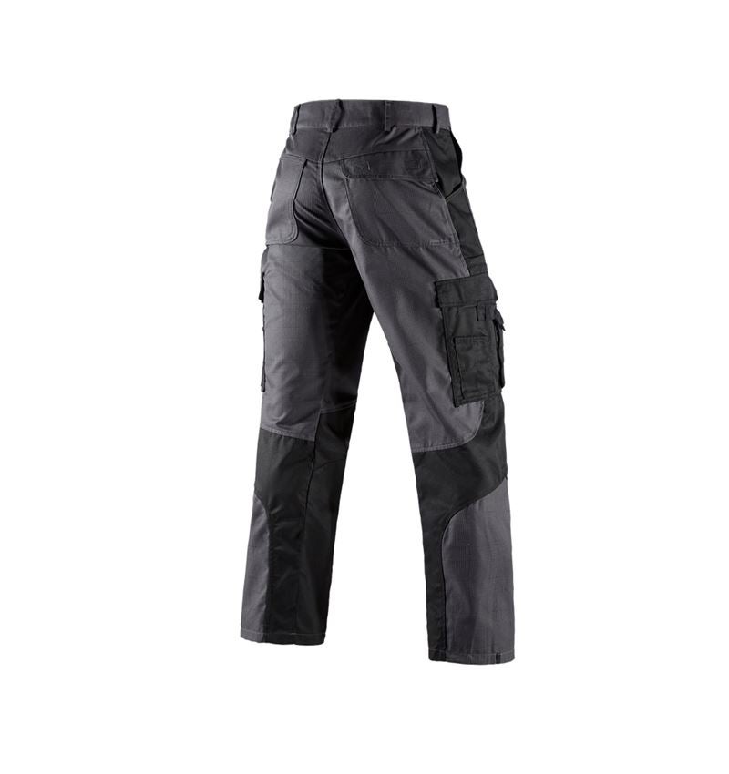 Pantalons de travail: Pantalon à taille élastique e.s. carat + anthracite/noir 3