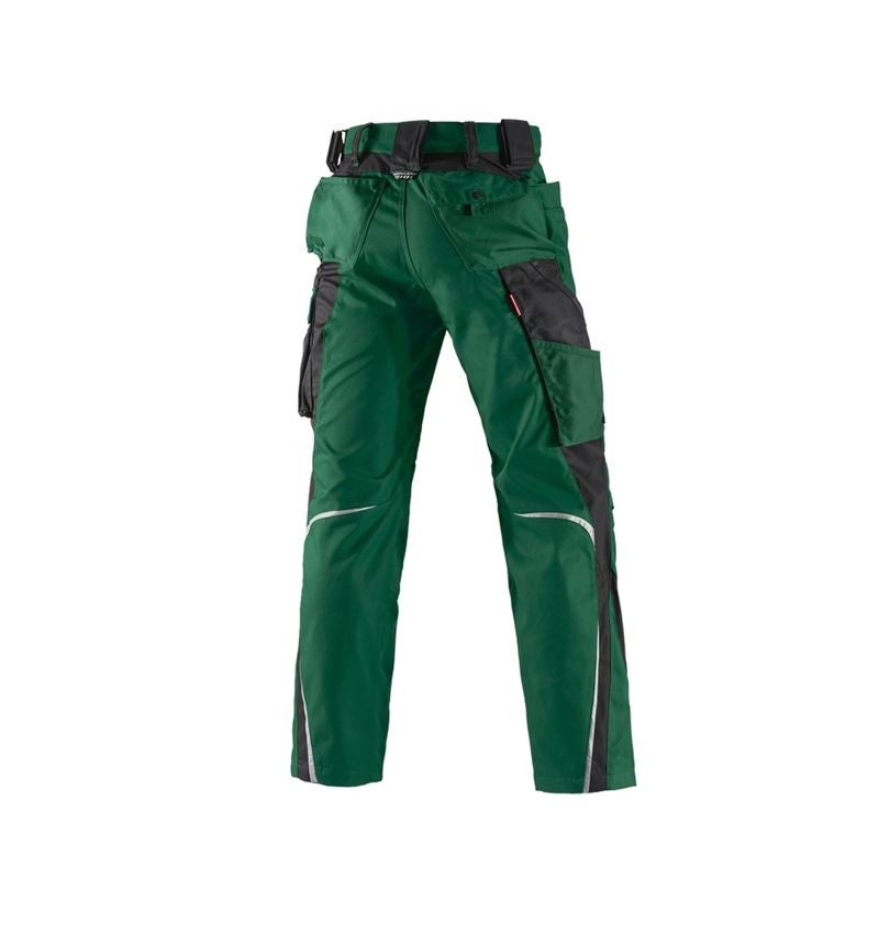Menuisiers: Pantalon e.s.motion d´hiver + vert/noir 3