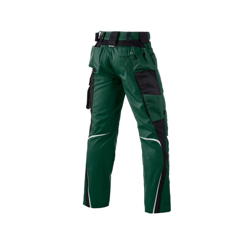 Horti-/ Sylvi-/ Agriculture: Pantalon à taille élastique e.s.motion + vert/noir 3