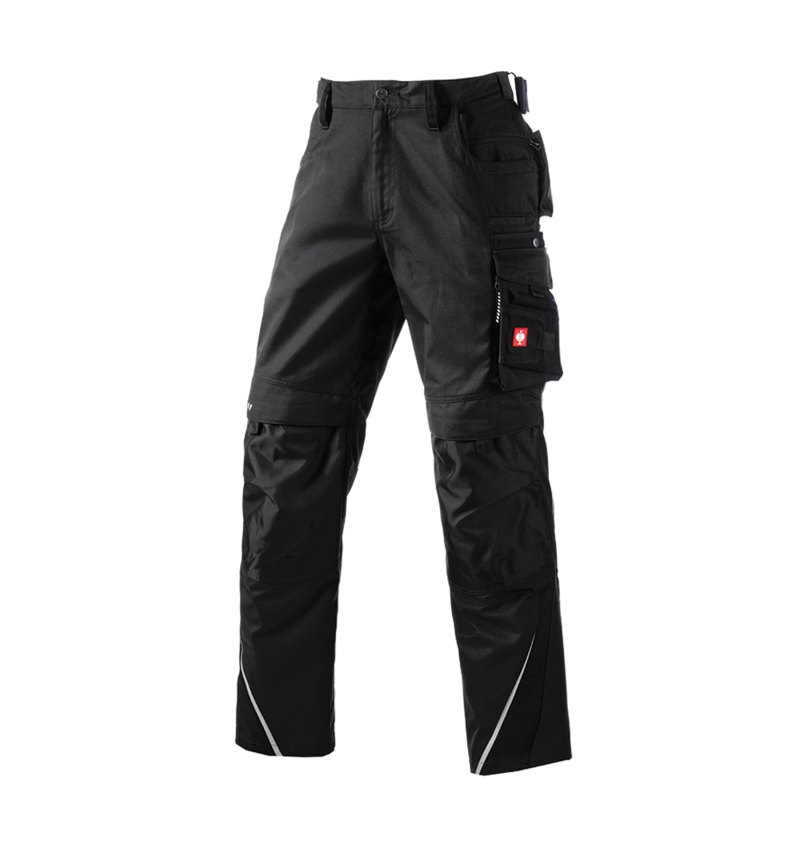 Pantalons de travail: Pantalon à taille élastique e.s.motion + noir 2