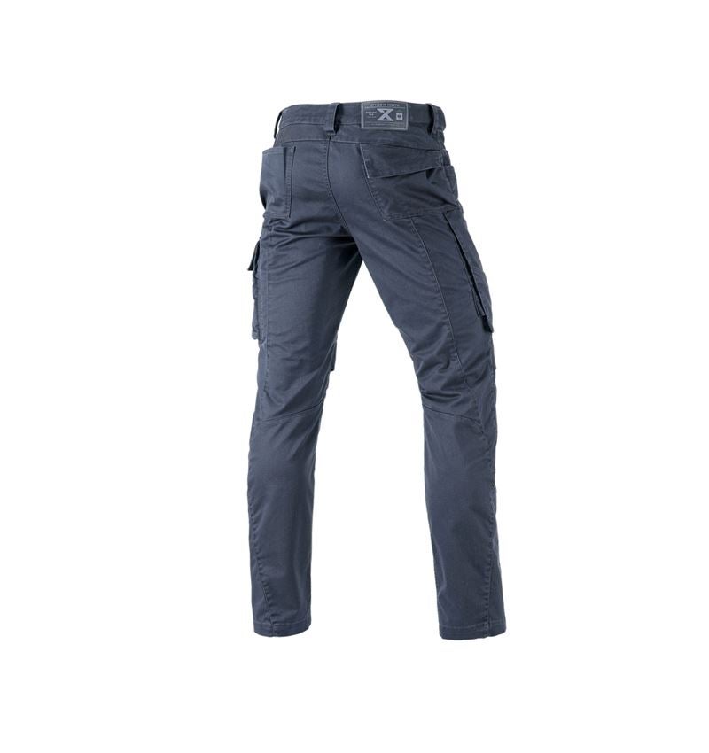 Installateurs / Plombier: Pantalon à taille élastique e.s.motion ten + bleu ardoise 3