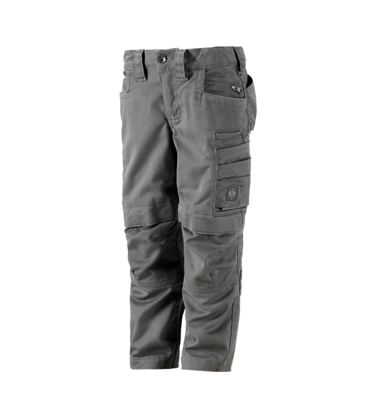 Pantalons: Pantalon à taille élastique e.s.motion ten,enfants + granit 1