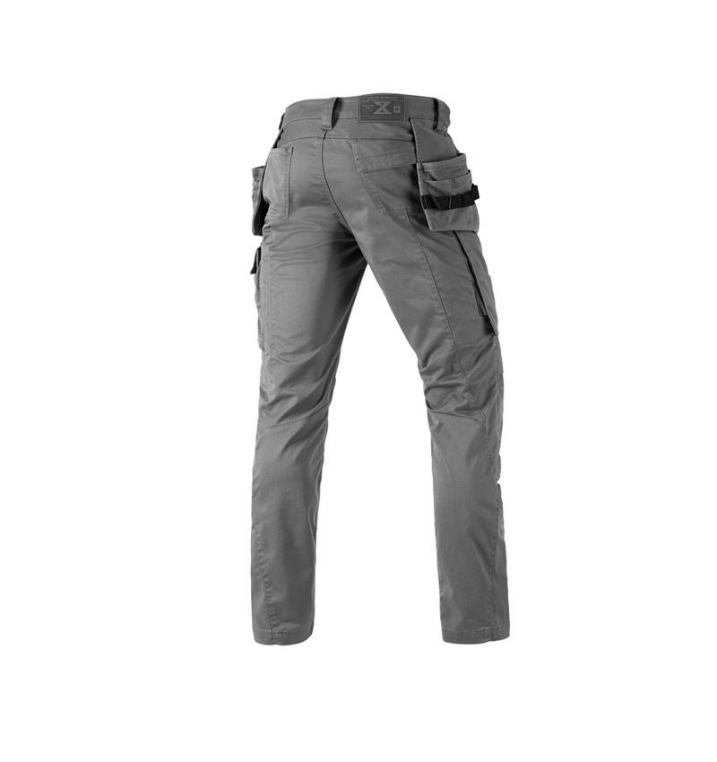 Installateurs / Plombier: Pantalon à taille élast. e.s.motion ten tool-pouch + granit 2