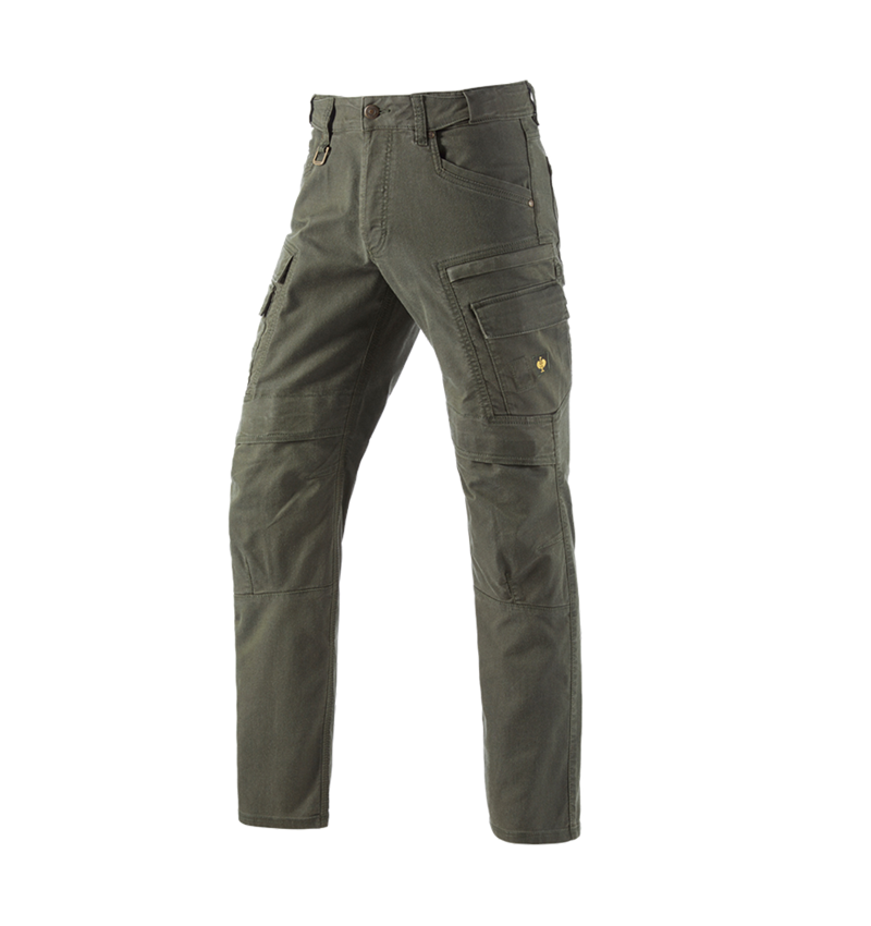 Thèmes: Pantalon cargo de travail e.s.vintage + vert camouflage 2