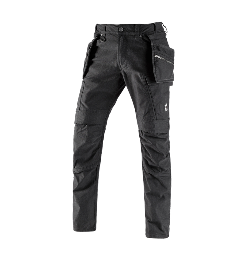 Installateurs / Plombier: Pantalon à taille élastique holster e.s.vintage + noir 2