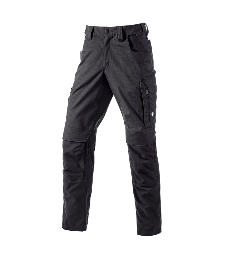 Thèmes: Pantalon à taille élastique e.s.concrete solid + noir 2