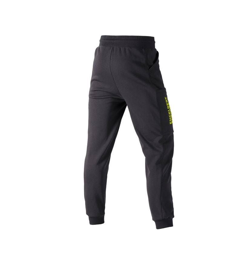 Accessoires: Sweat Pants e.s.trail + schwarz/acidgelb 3