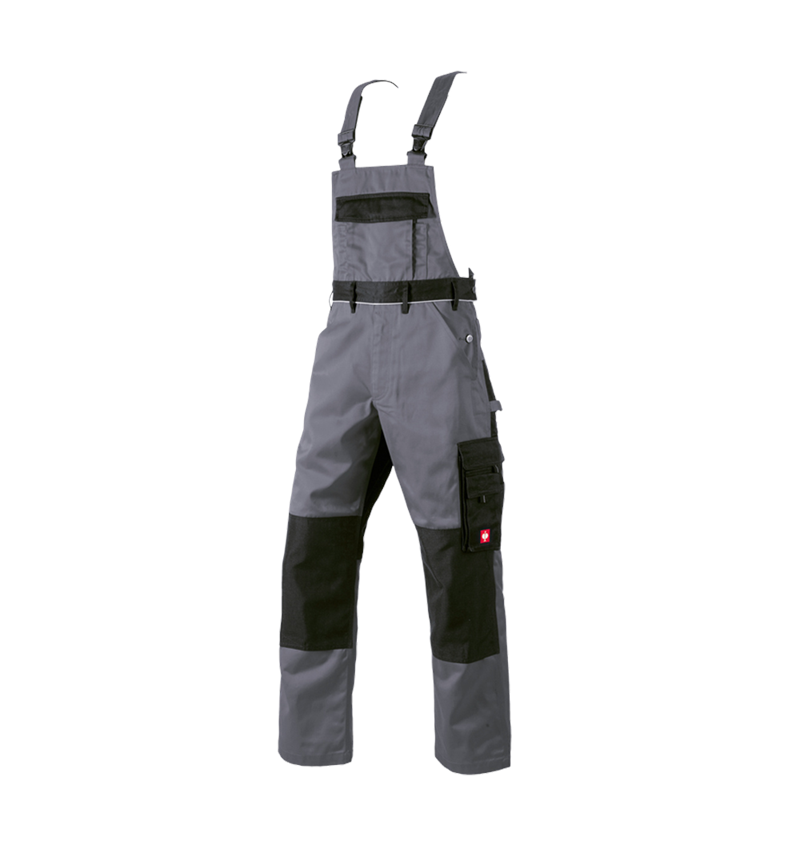 Pantalons de travail: Salopette e.s.image + gris/noir 2