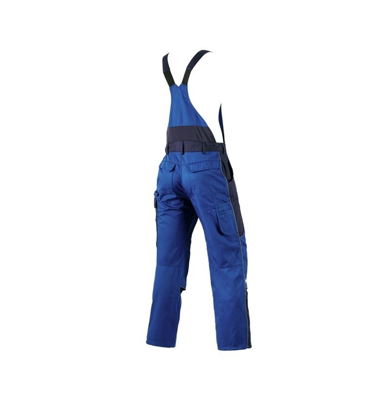 Pantalons de travail: Salopette e.s.active + bleu royal/bleu foncé 3