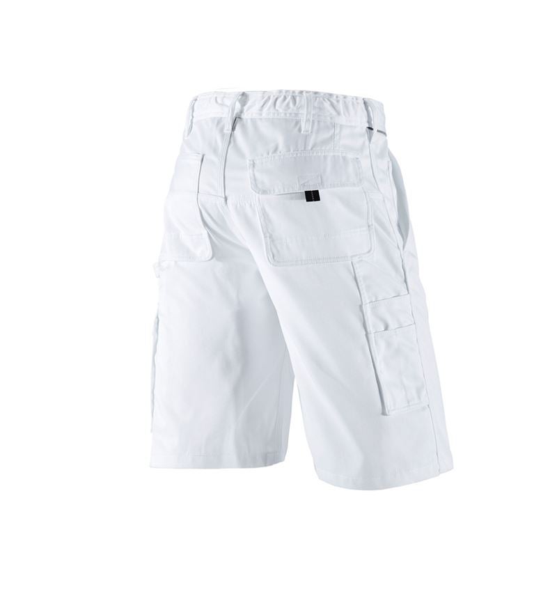 Pantalons de travail: Short e.s.image + blanc 6