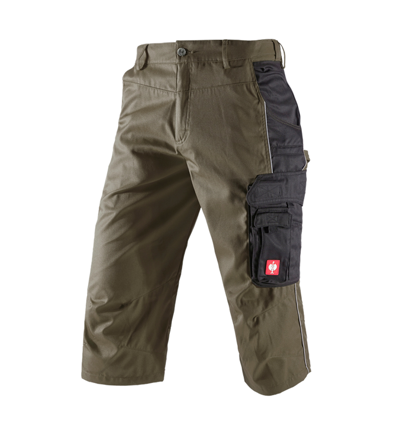 Pantalons de travail: Corsaire e.s.active + olive/noir 2