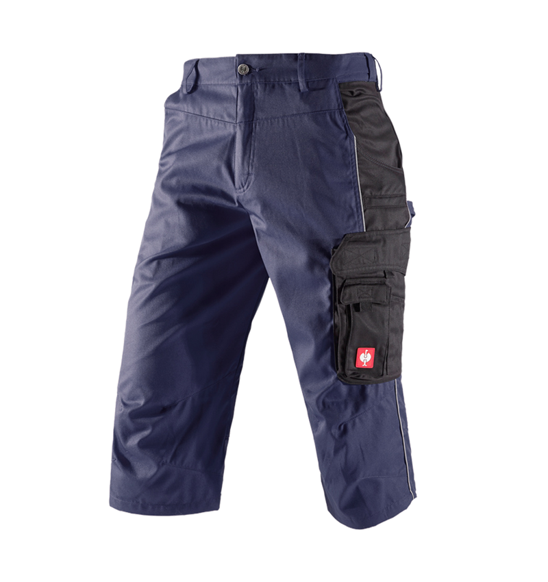 Hosen: e.s.active Piratenhose + dunkelblau/schwarz