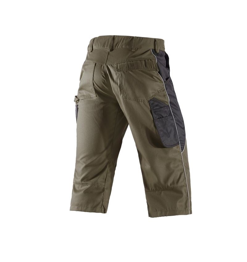 Pantalons de travail: Corsaire e.s.active + olive/noir 3