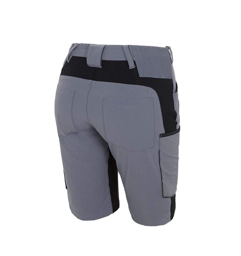 Pantalons de travail: Short e.s.vision stretch, femmes + gris/noir 3