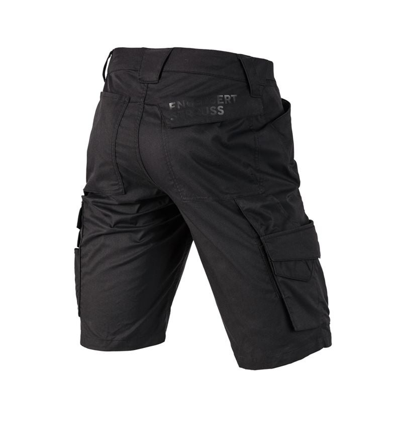 Pantalons de travail: Short e.s.trail + noir 3